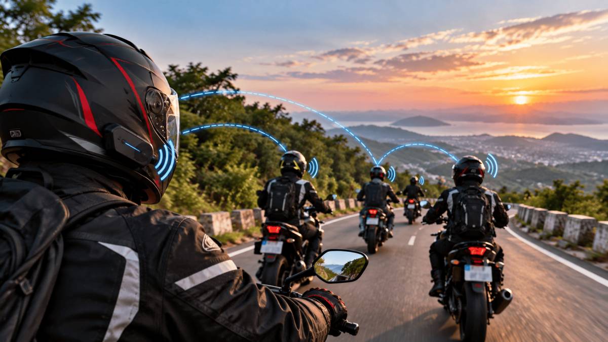 Why Is a Motorcycle Intercom Important for Group Riding?