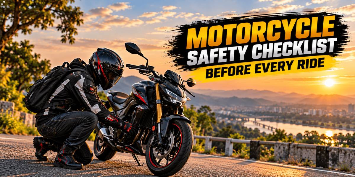 Motorcycle Safety Checklist Before Every Ride
