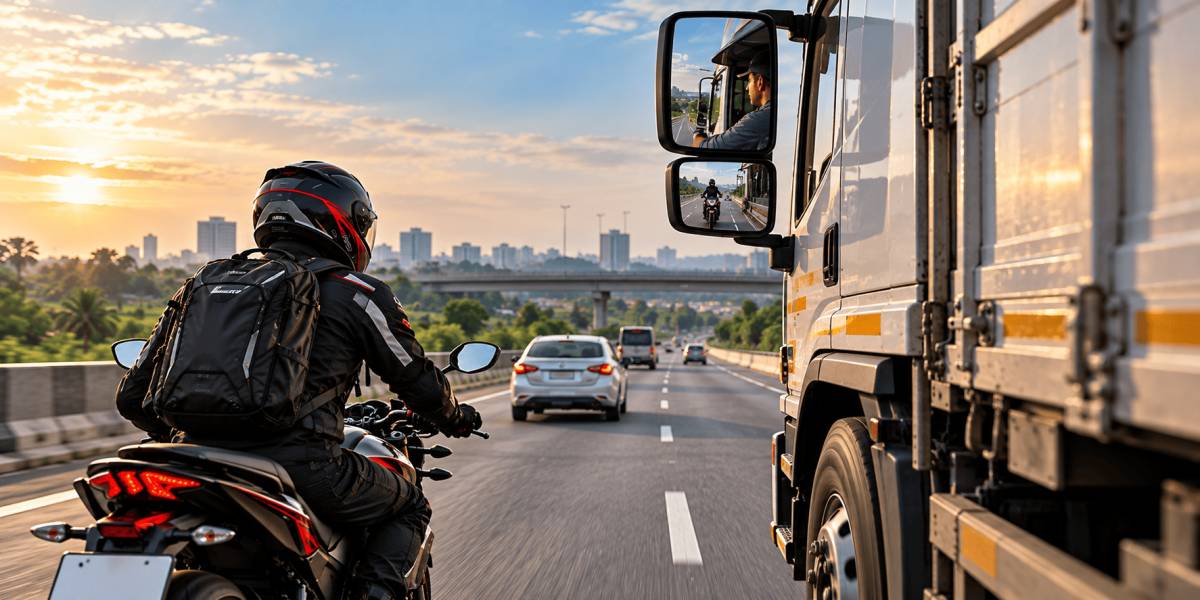 Motorcycle Blind Spot Safety: How to Avoid Dangerous Situations