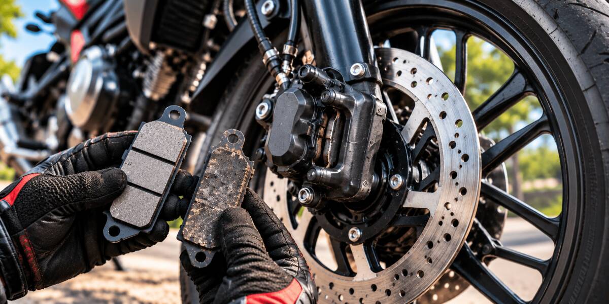 Motorcycle Brake Pads: Signs of Wear and When to Replace