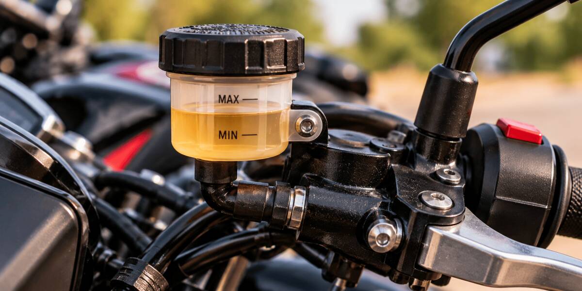 Motorcycle Brake Fluid: When to Check and Replace