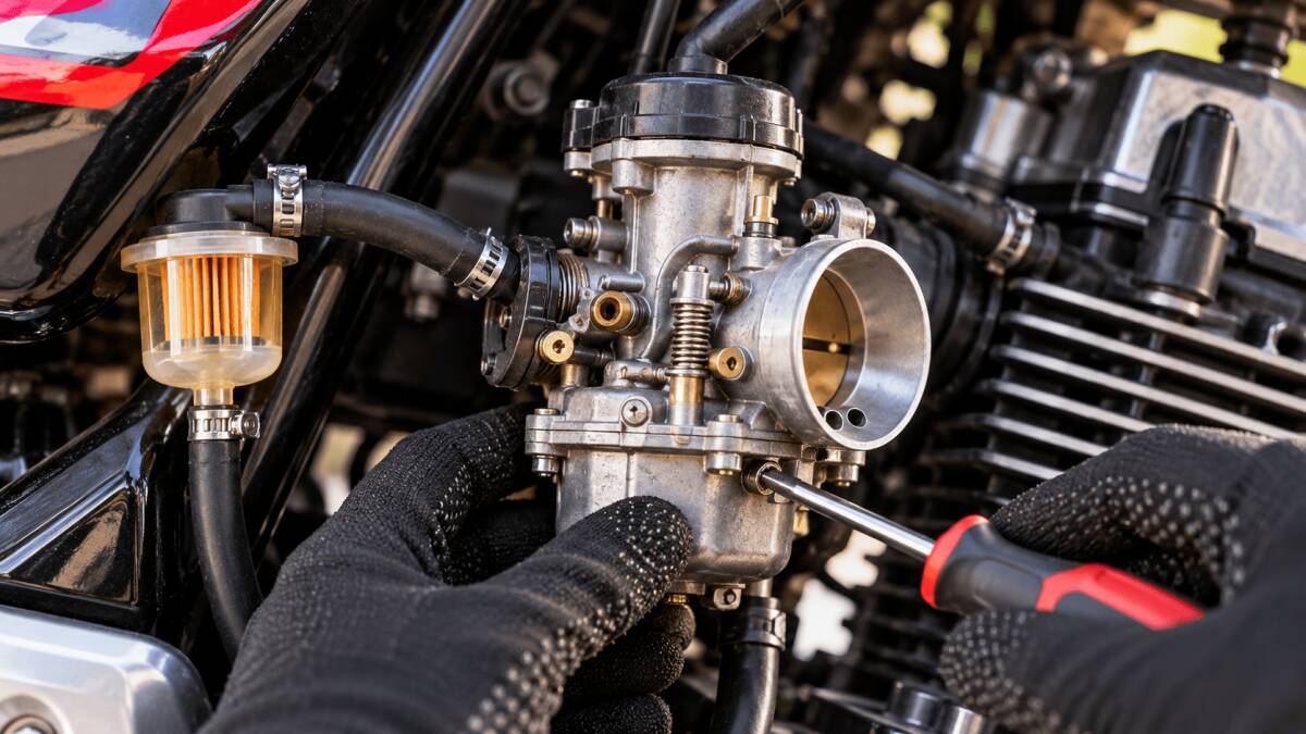 Motorcycle Carburetor Problems: Common Signs, Causes and Solutions