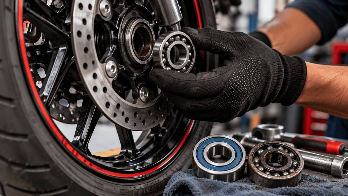 Motorcycle Wheel Bearing Problems: Warning Signs and When to Replace