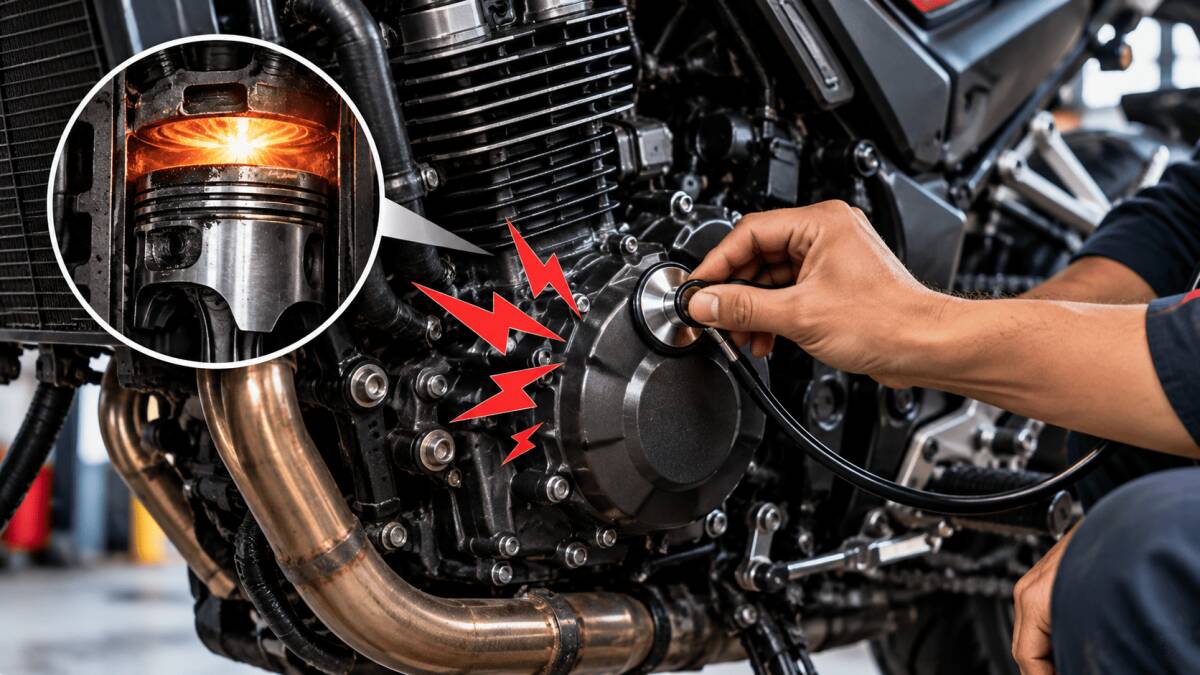 Motorcycle Engine Knocking Sound: Common Causes and Solutions