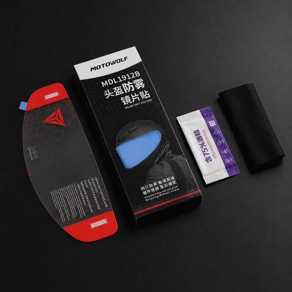 MotoWolf Helmet Anti-Fog Film