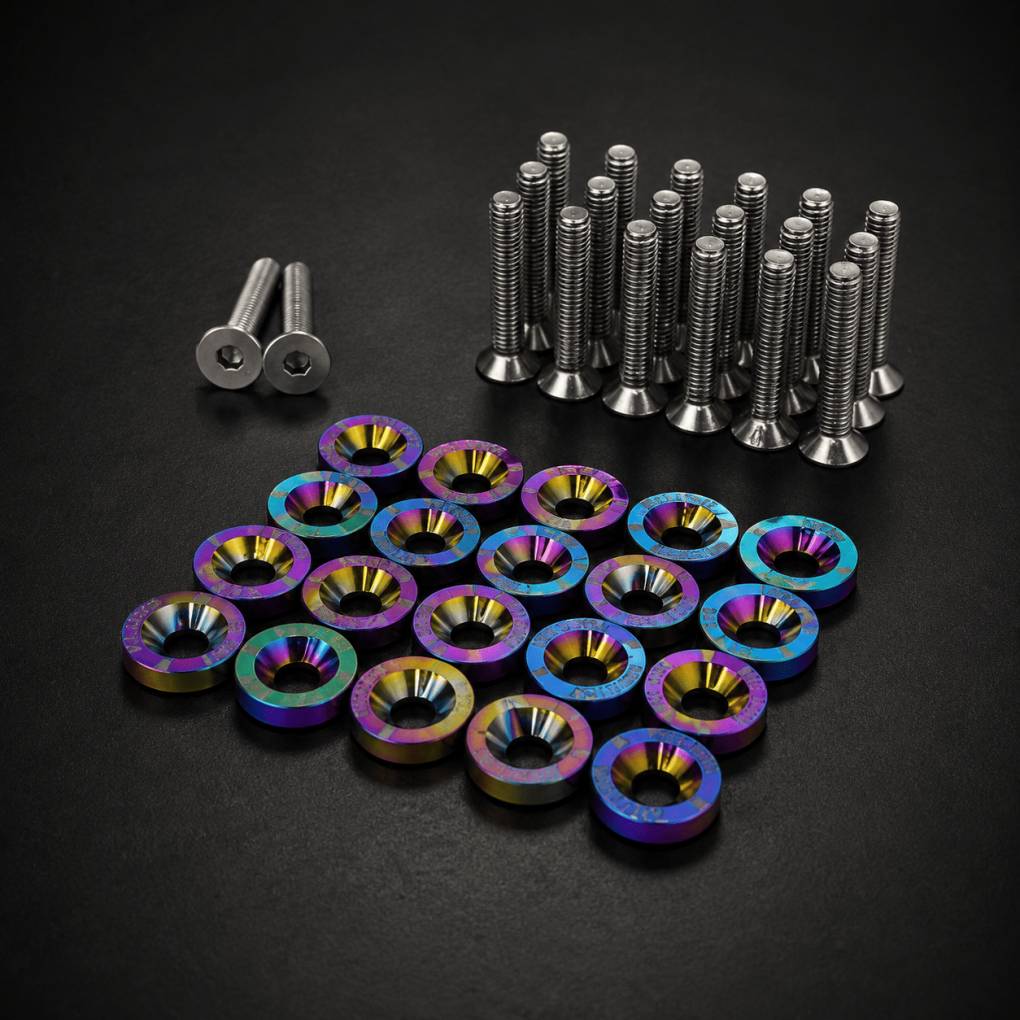 Washer Nut Rainbow