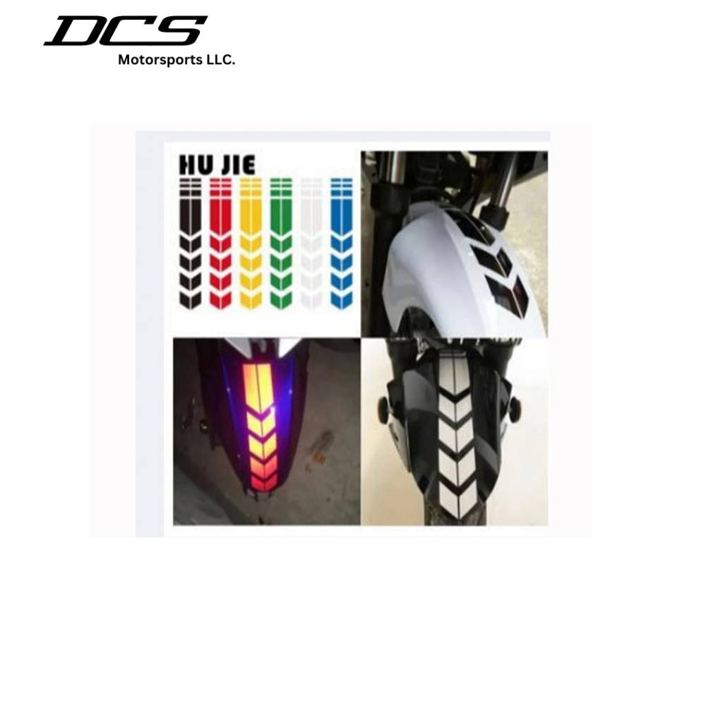 Hujie front fender stickers
