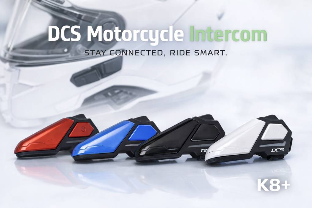 DCS K8+ Intercom 8 Riders