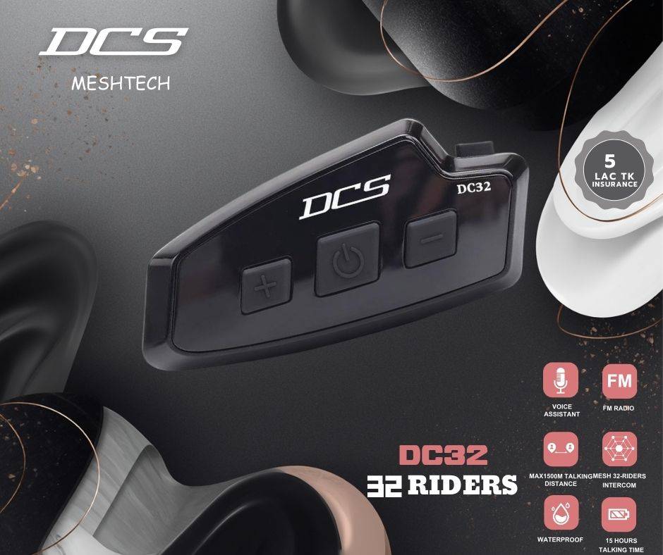 DCS DC32 Meshtech Intercom 32 Rider