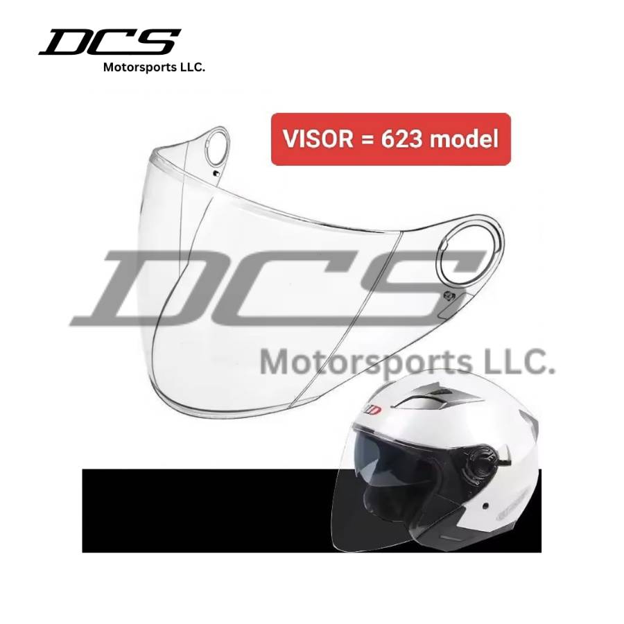MIBK 623 Helmet Visor Glass