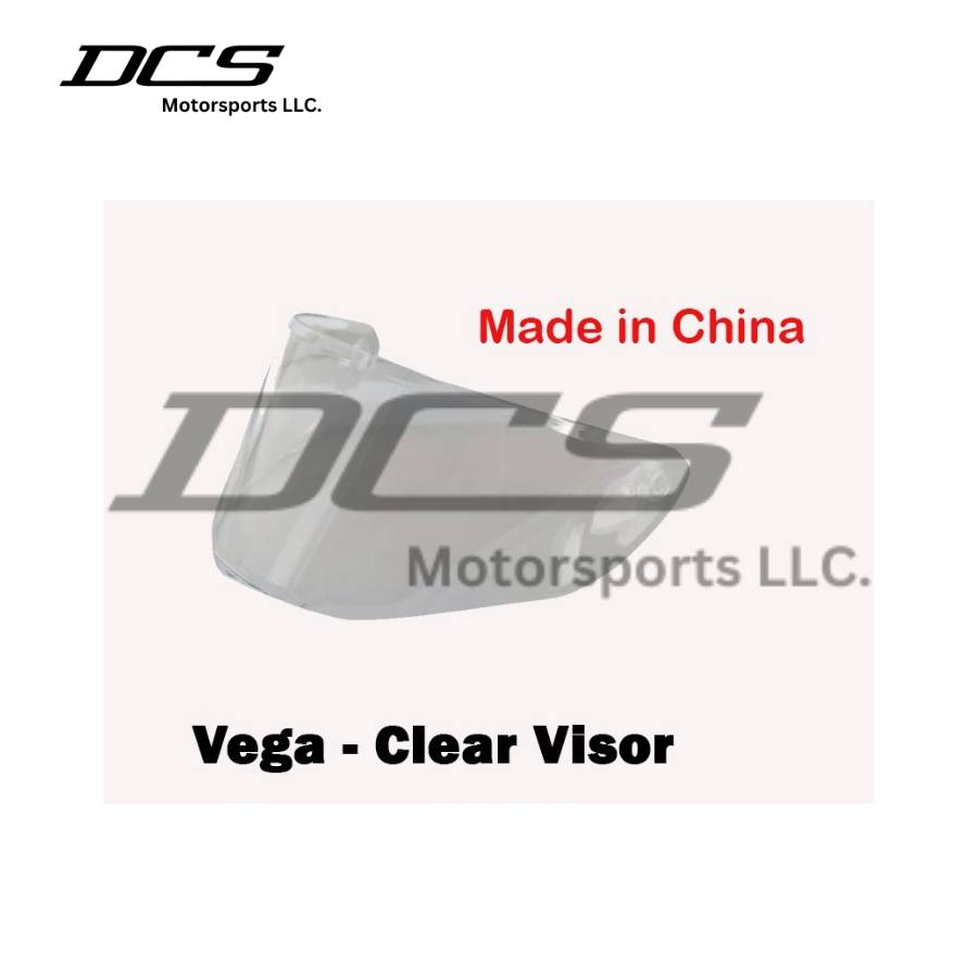 Vega Clear Helmet Visor