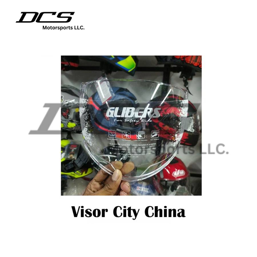 City Clear Helmet Visor
