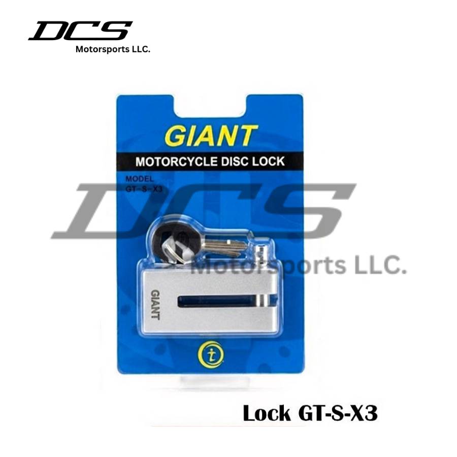 Giant Motorcycle Disc Lock GT-S-X3
