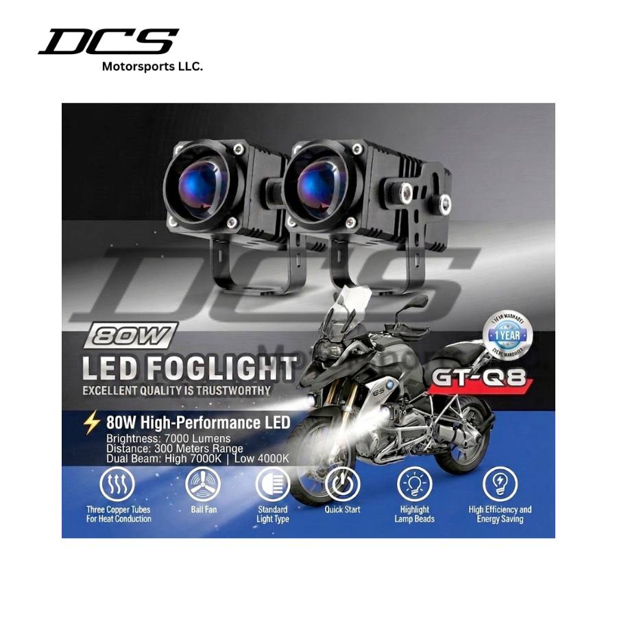 GT-Q8 80W LED Fog Light