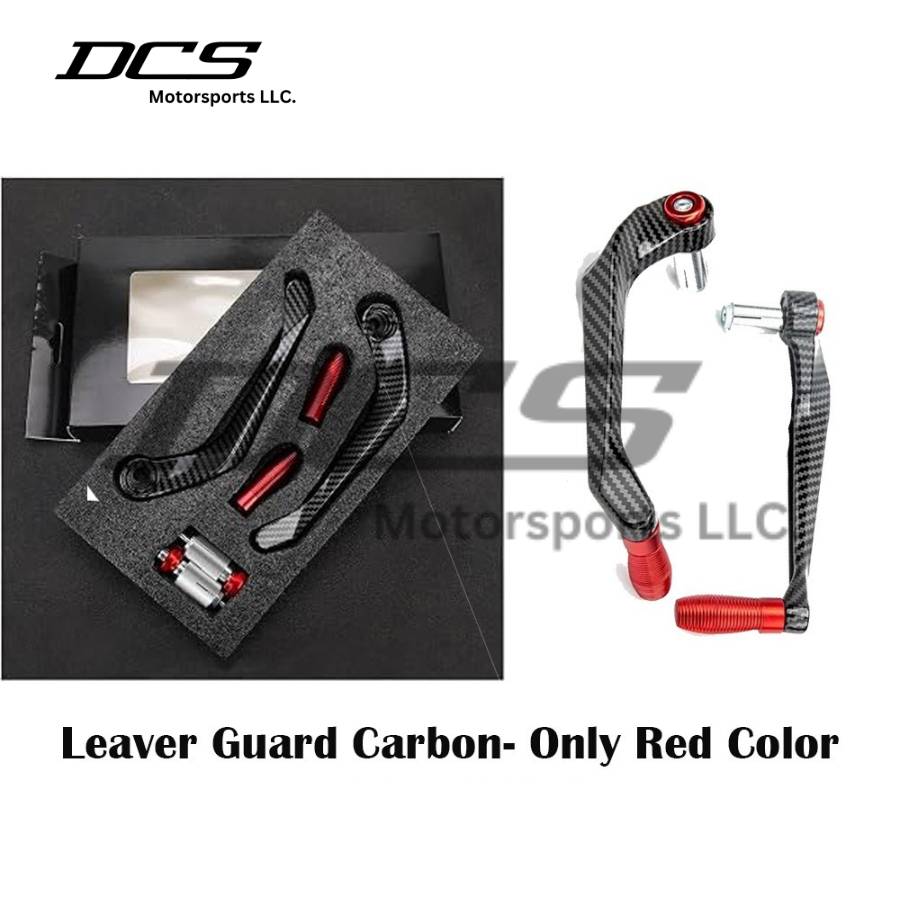 Carbon Lever Guard – Red